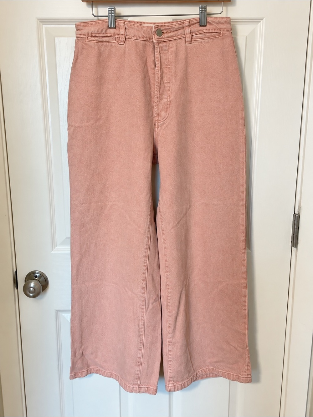 ROLLA'S Men's Wide-Leg Pants in Dusty Pink